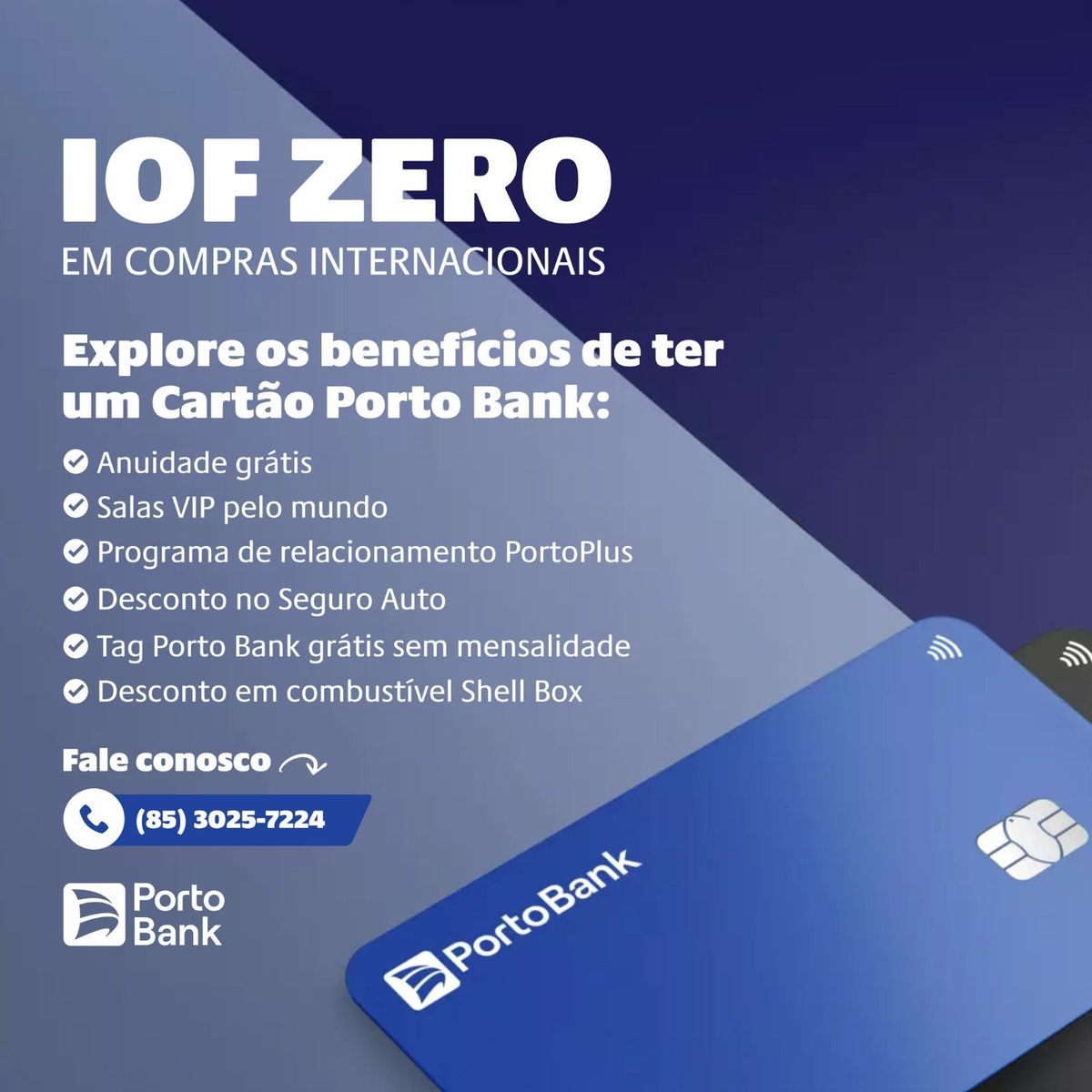 Cartao Porto Bank IOF Zero